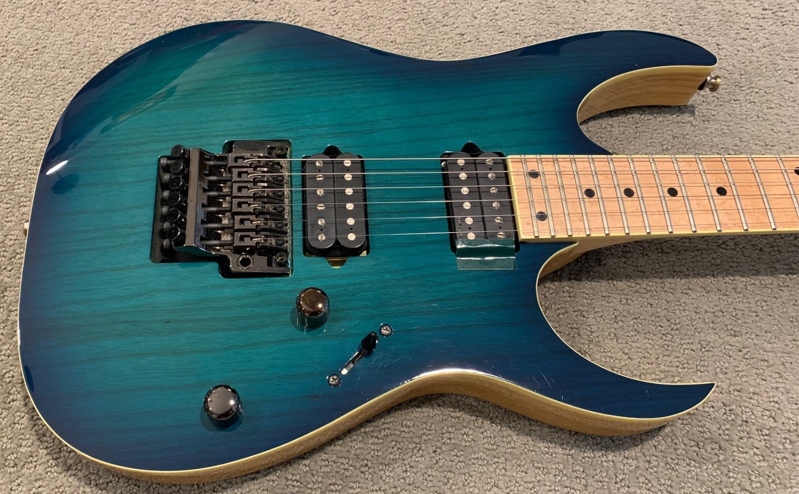 Ibanez Prestige RG652AHM Nebula Green Burst