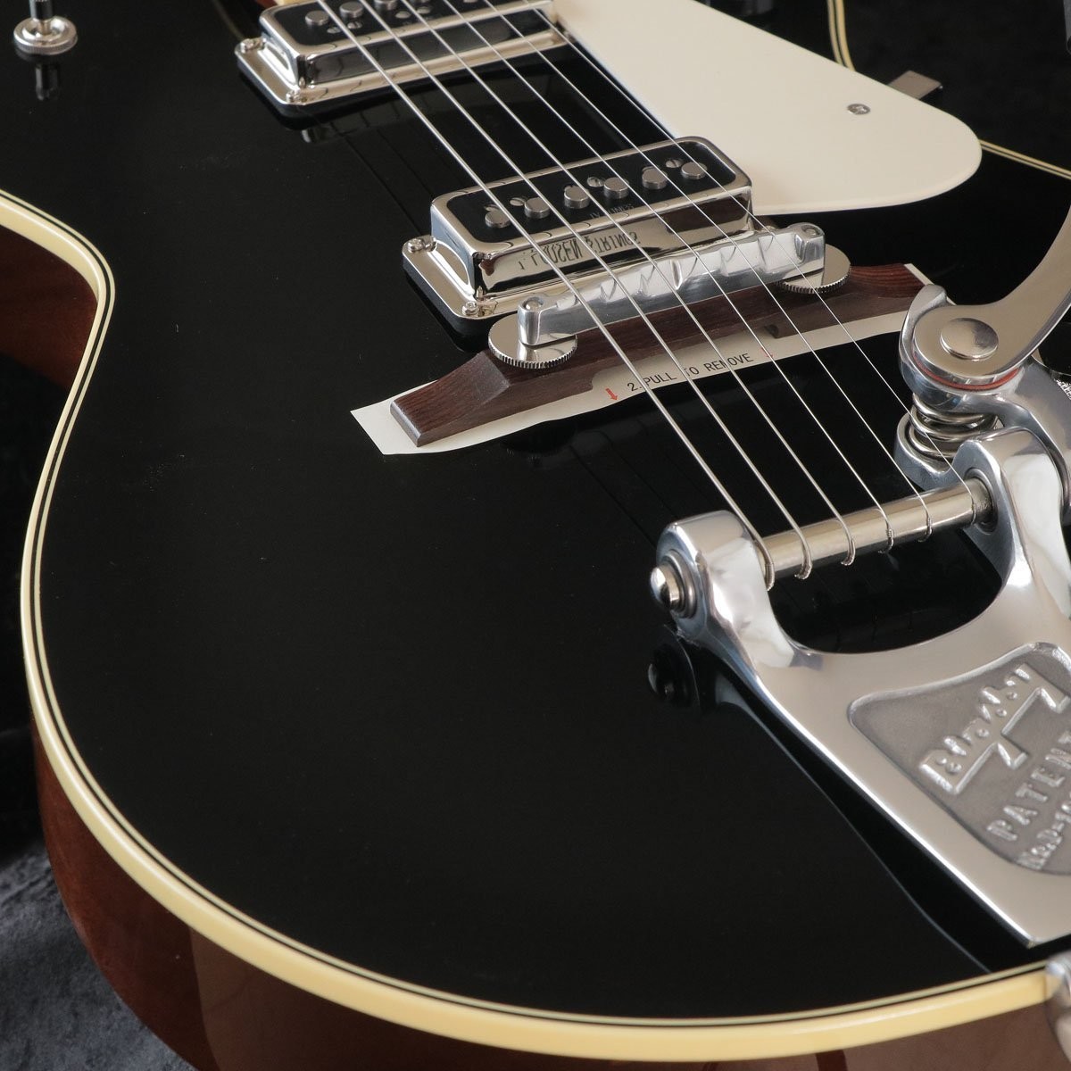 Gretsch G6128T-53 Vintage Select ’53 Duo Jet Bigsby TV Jones Black JT25093126