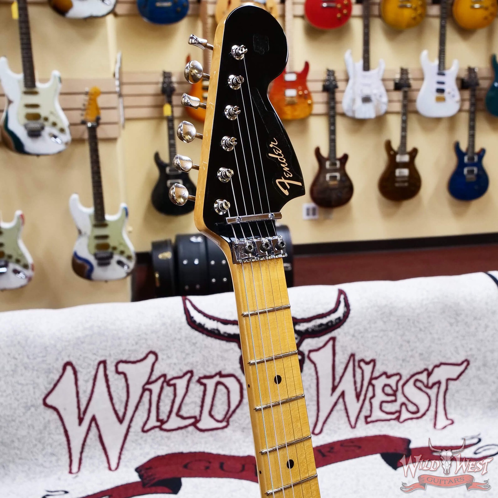 Fender Custom Shop Wild West Lightning Stratocaster Floyd Rose HSS NOS Black