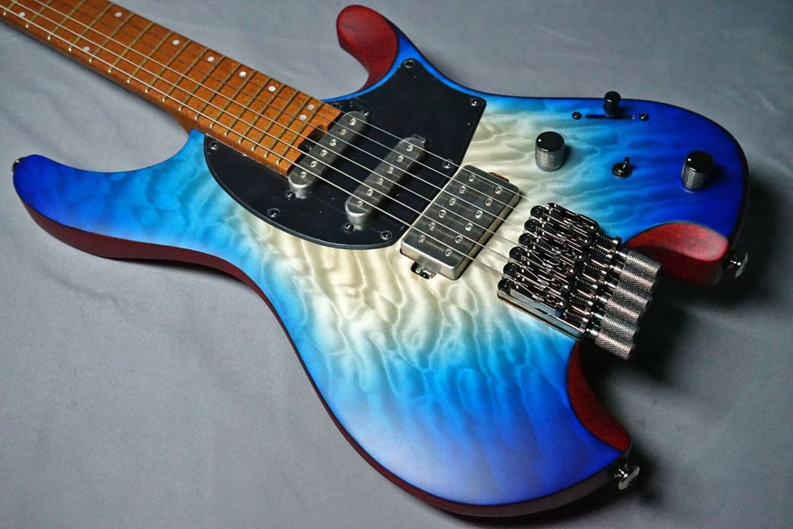 Ibanez Electric guitar QX54QM-BSM Blue Sphere Burst Matte Q (QUEST) Series