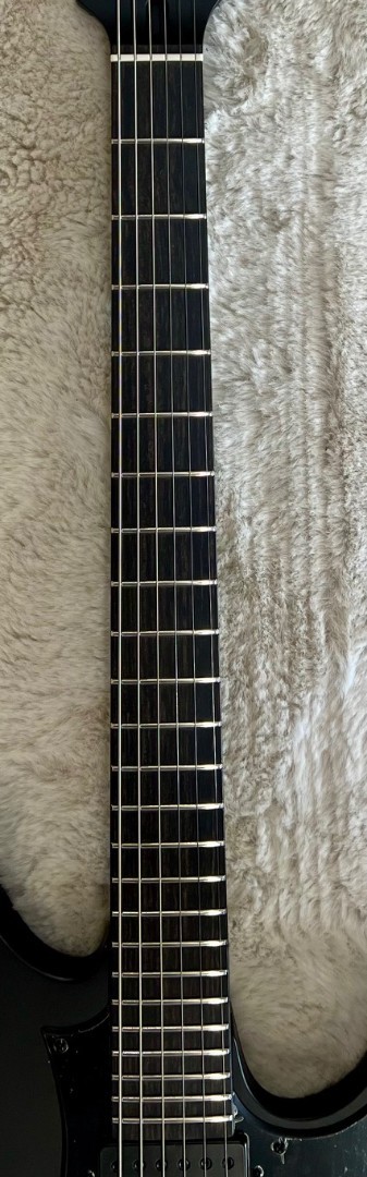 Ibanez AZ Electric Guitar Model AZ41B1BKF w/Gig Bag, Black Flat Finish