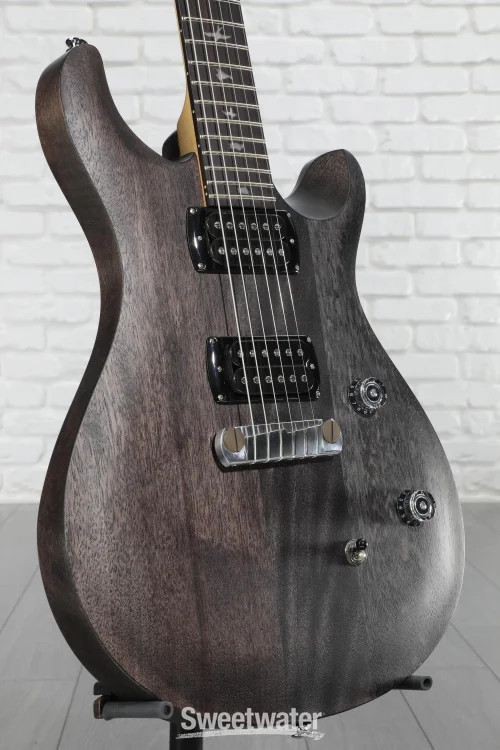 PRS SE CE 24 Standard Satin Stoptail Electric Guitar – Charcoal