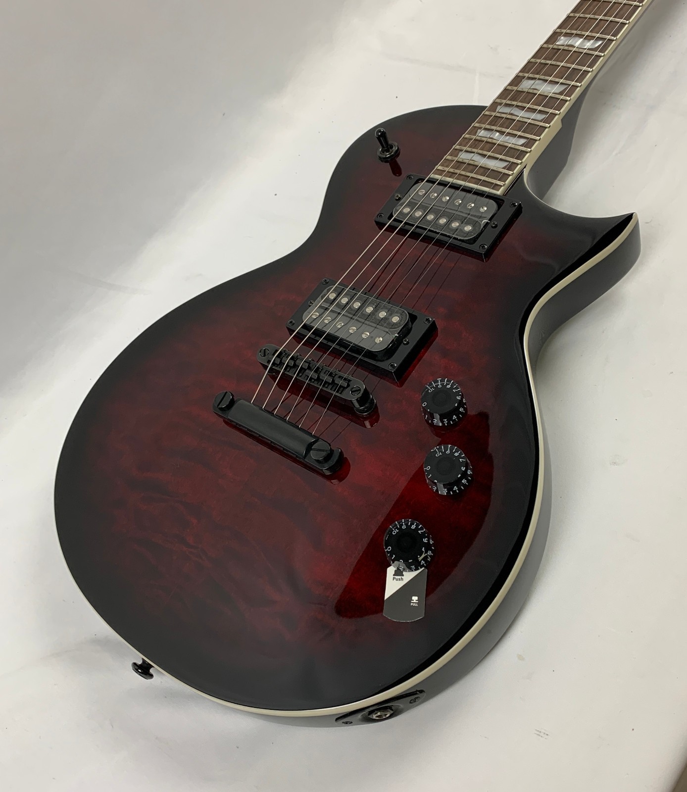 ESP LTD EC-256QM Electric Guitar See Thru Black Cherry Sunburst B-Stock EC256QM