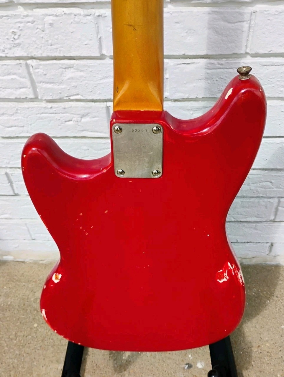 1965-1966 Fender Mustang Electric Guitar w/HSC! -LL