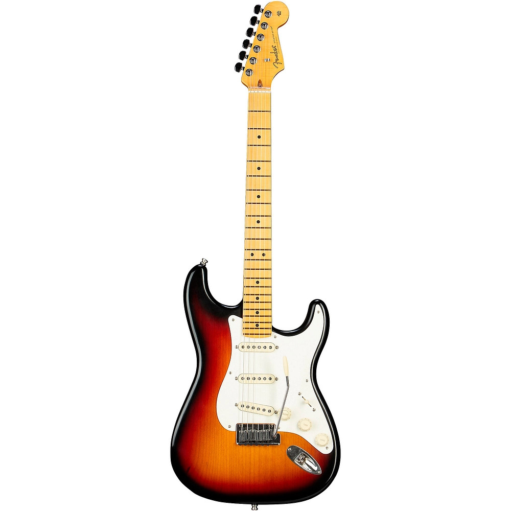 Fender American Ultra Luxe Vintage ’50s Stratocaster Maple FB Guitar Sunburst