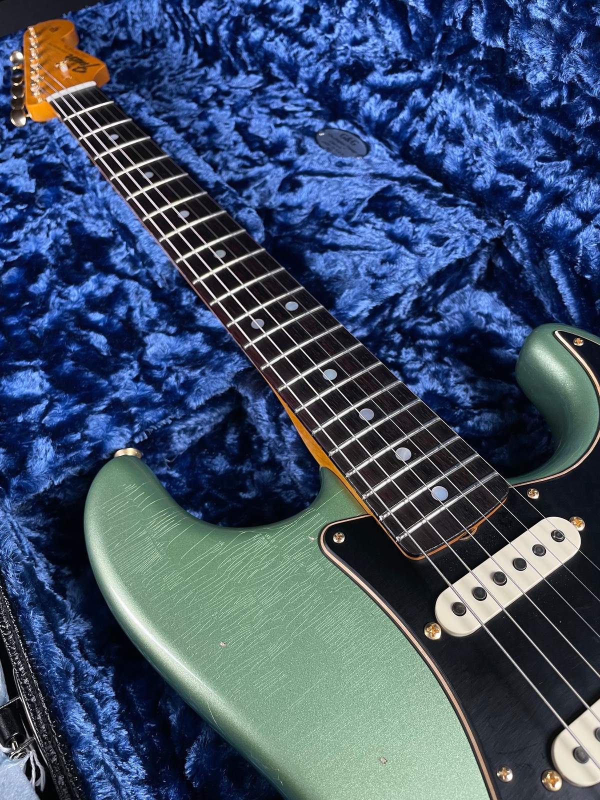 Fender Custom Shop LTD 1965 Dual-Mag Stratocaster – Aged Sage Green Metallic