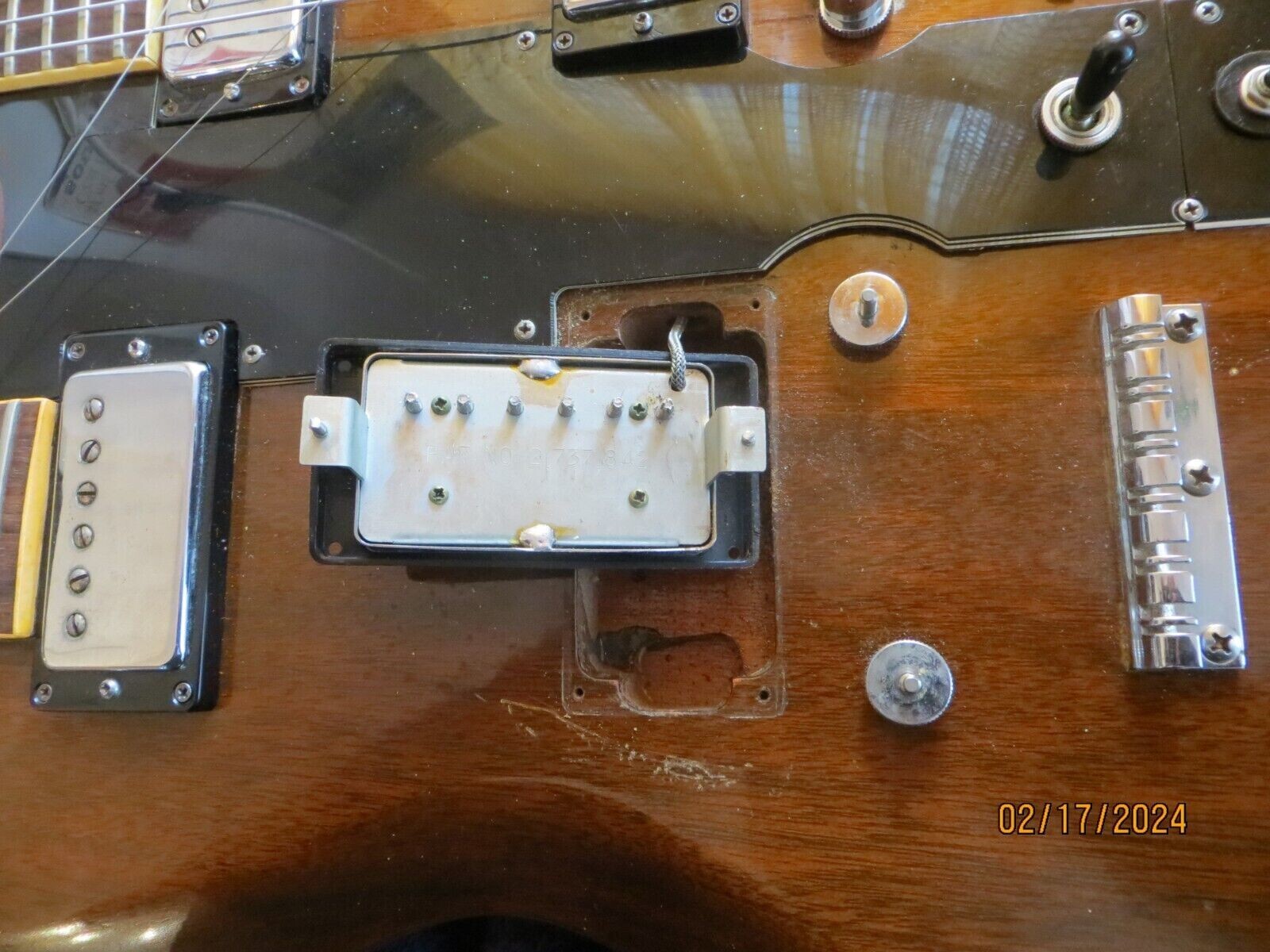 1978 Gibson EDS-1275 Double-Neck Walnut Electric Guitar w/ Original Case
