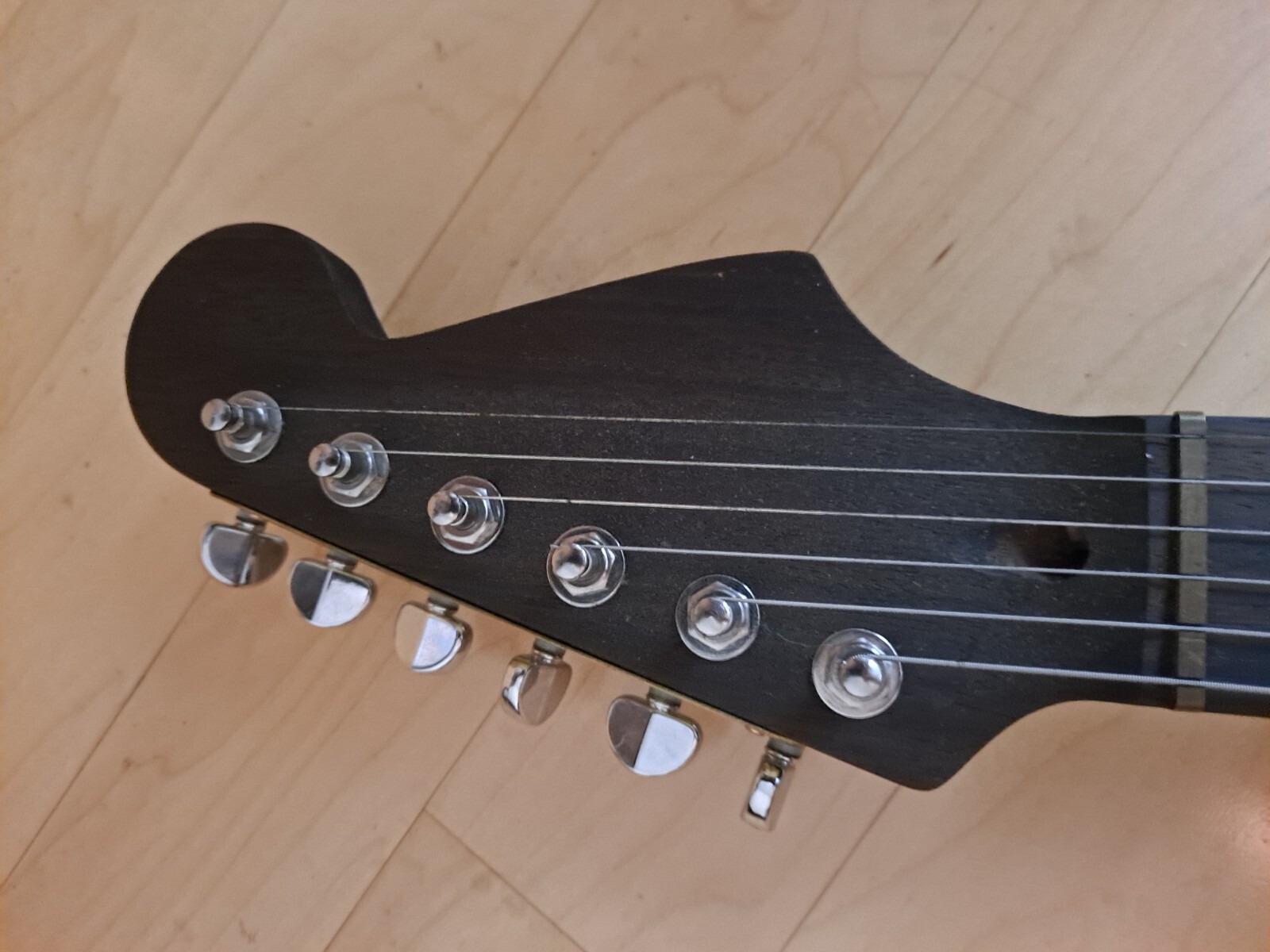 Sandblasted Stained Hand-built Esquire Electric by Mudbone Guitars
