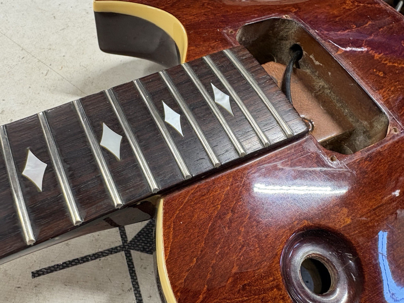 1982 Aria Pro II Japan Cardinal CS-60 Guitar Empty Husk