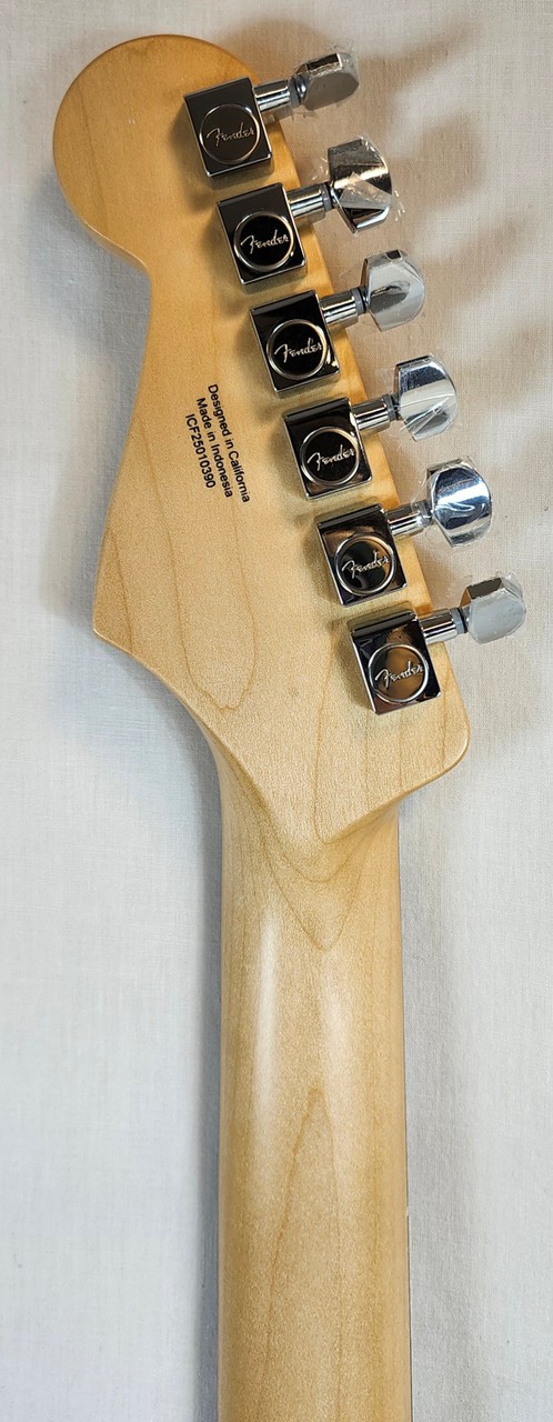 Fender Standard Stratocaster Electric Guitar Laurel Fingerboard, White Pickguard