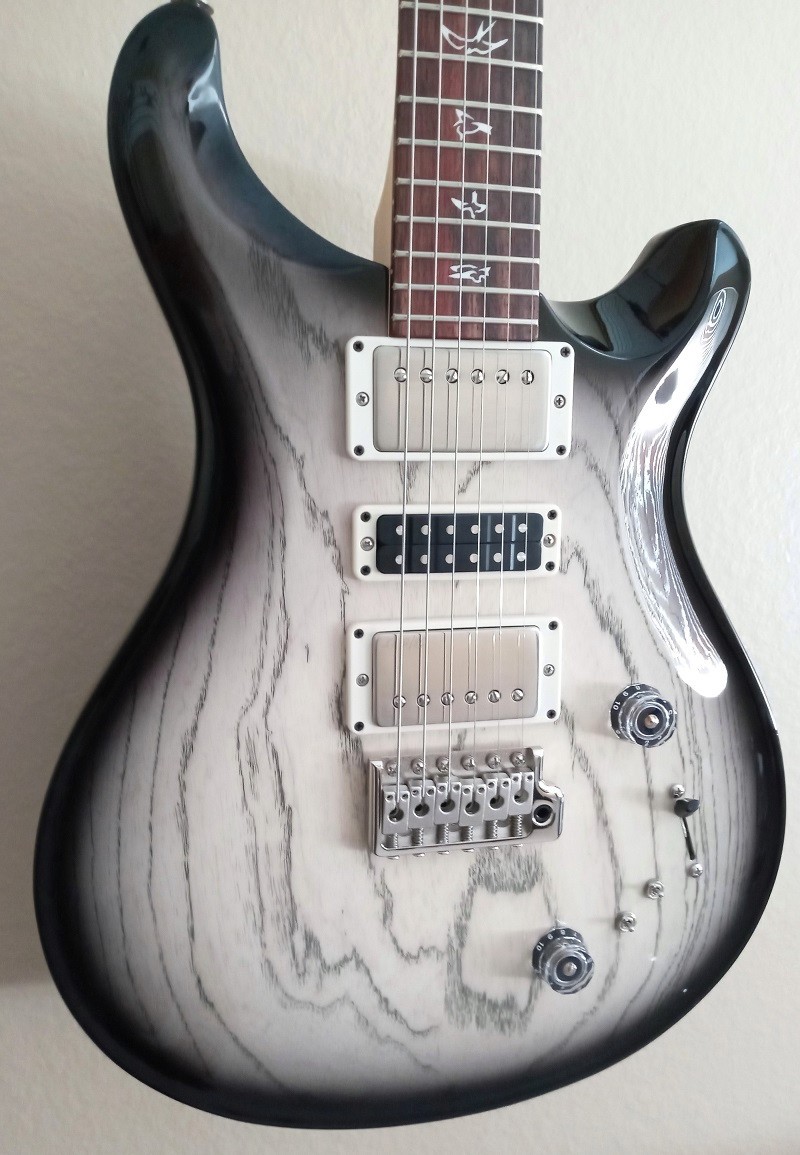 Paul Reed Smith PRS Swamp Ash Special Guitar White Doghair Smokeburst Rosewood