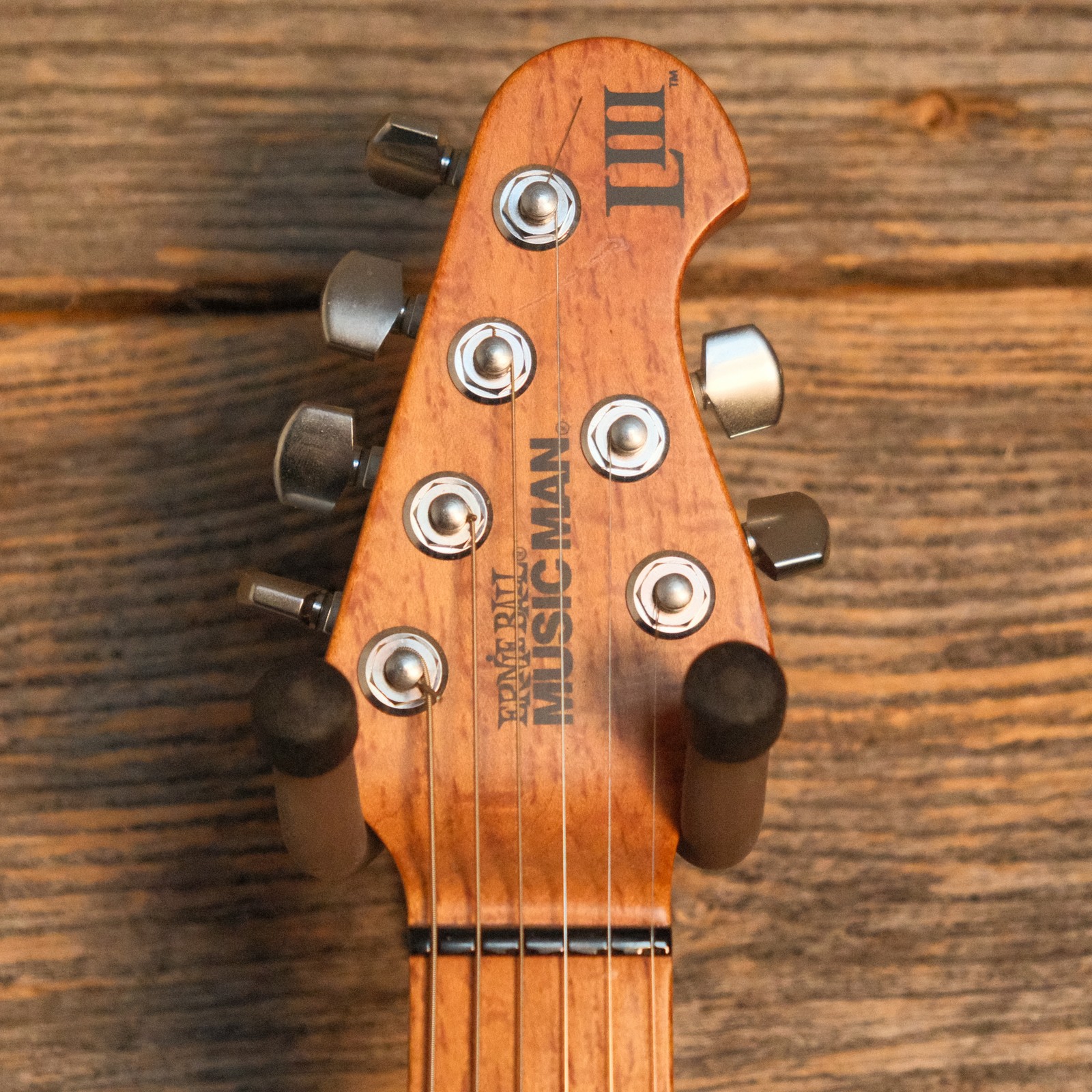 Used Ernie Ball Music Man BFR Luke III HH – Trans Blue w/OHSC