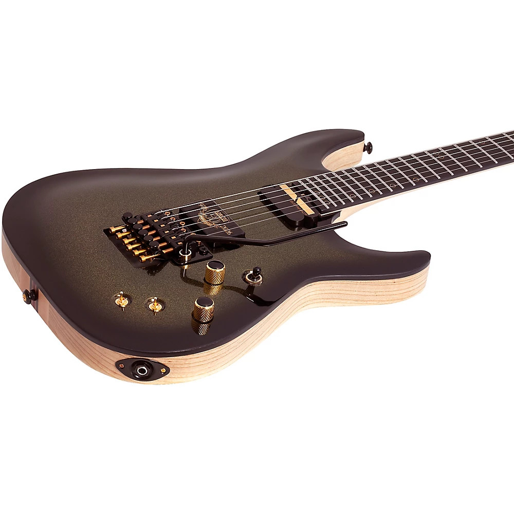 Schecter Guitar C1 FRS 50th Anniversary Electric Guitar 50th Gold Burst