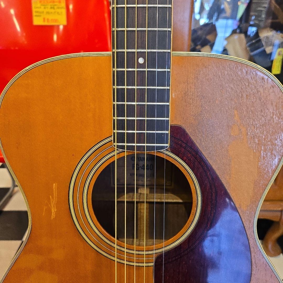 Rare YAMAHA FG-440 Green Label Vintage New Jacaranda