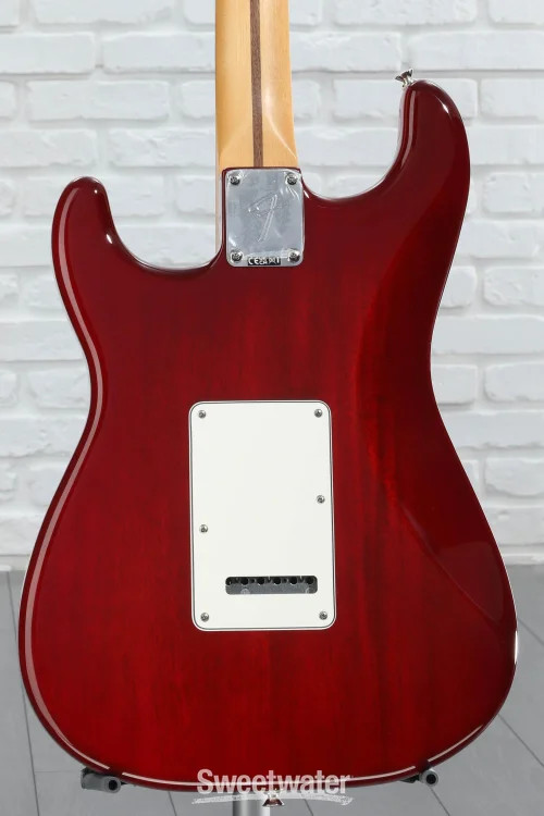 Fender Player II Stratocaster Electric Guitar – Transparent Cherry Burst with