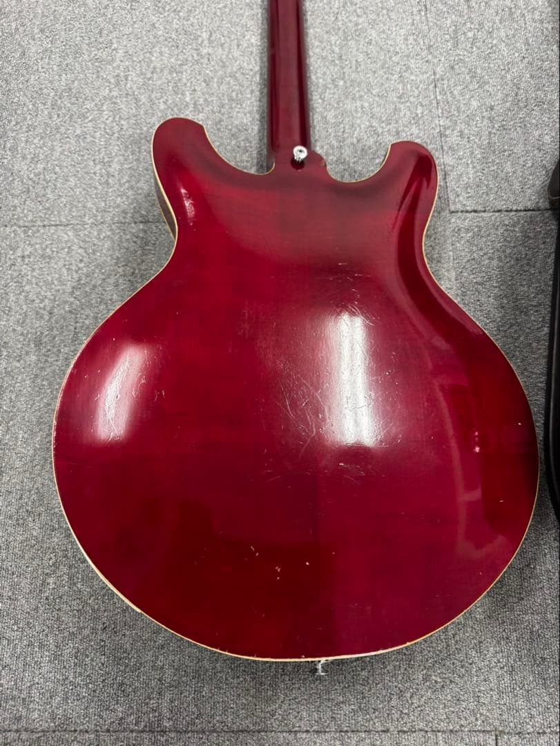 YAMAHA Guitar SA-30T Semi-Hollow Japan Vintage Hard Case Included