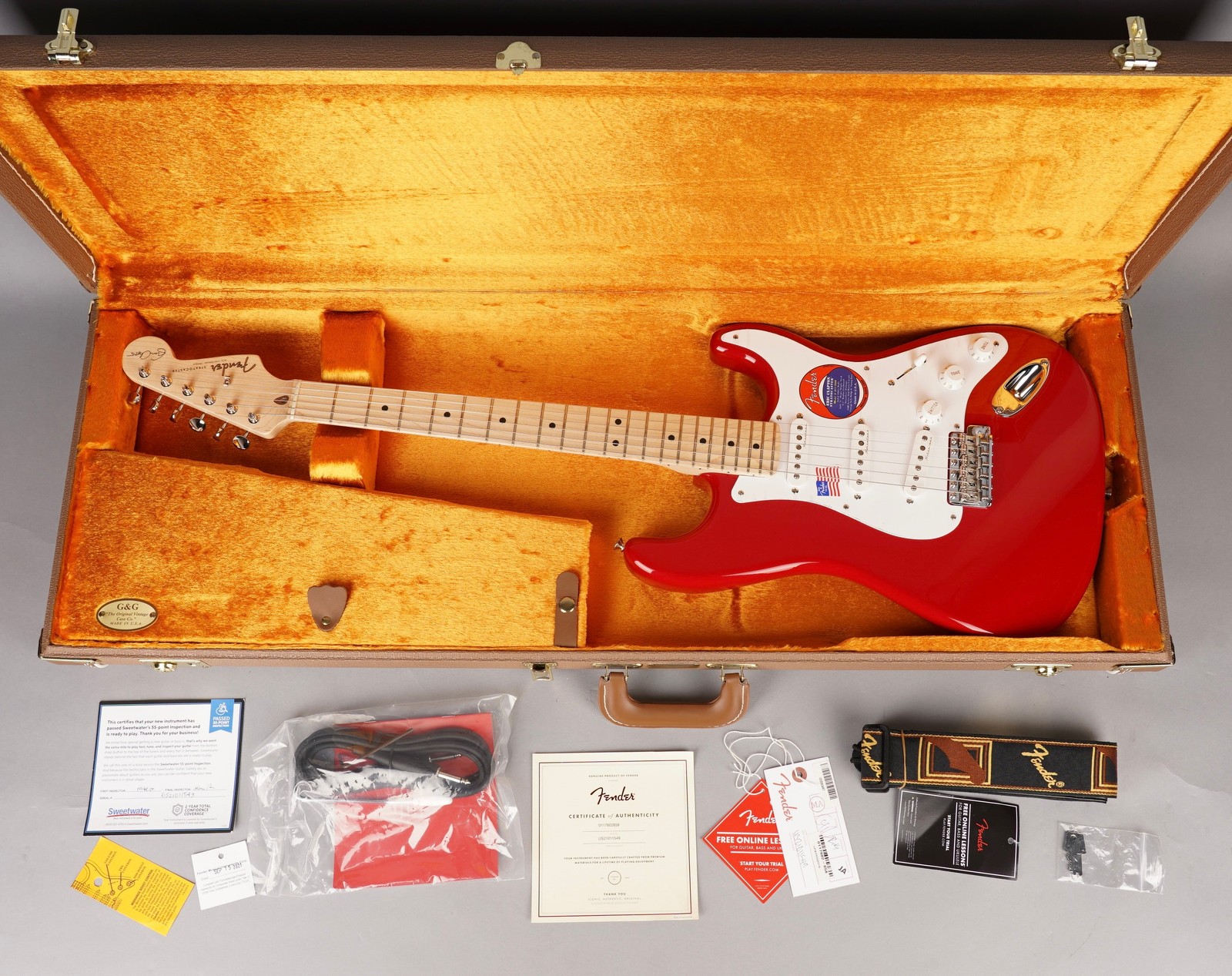 Fender USA Eric Clapton Signature Stratocaster – 2021 – Torino Red