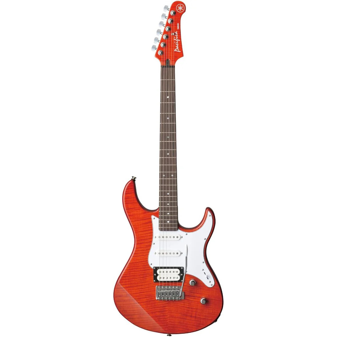 Yamaha PAC212VFM Flamed Maple Pacifica Electric Guitar – Caramel Brown