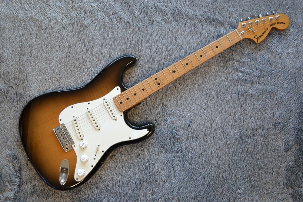 FERNANDES BURNY CUSTOM FST 3.40kg with hard case 1970s Electric Guitar