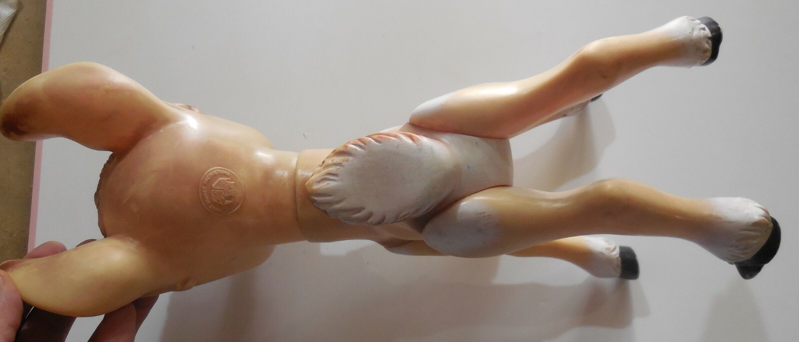 VINTAGE LARGE RUBBER SQUEAK TOY DISNEY LEDRA LEDRAPLASTIC BAMBI 1960s ITALY