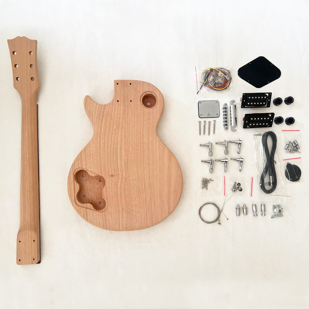 DIY 6 String Electric Guitar Kit Humbucker Pickup CR Part