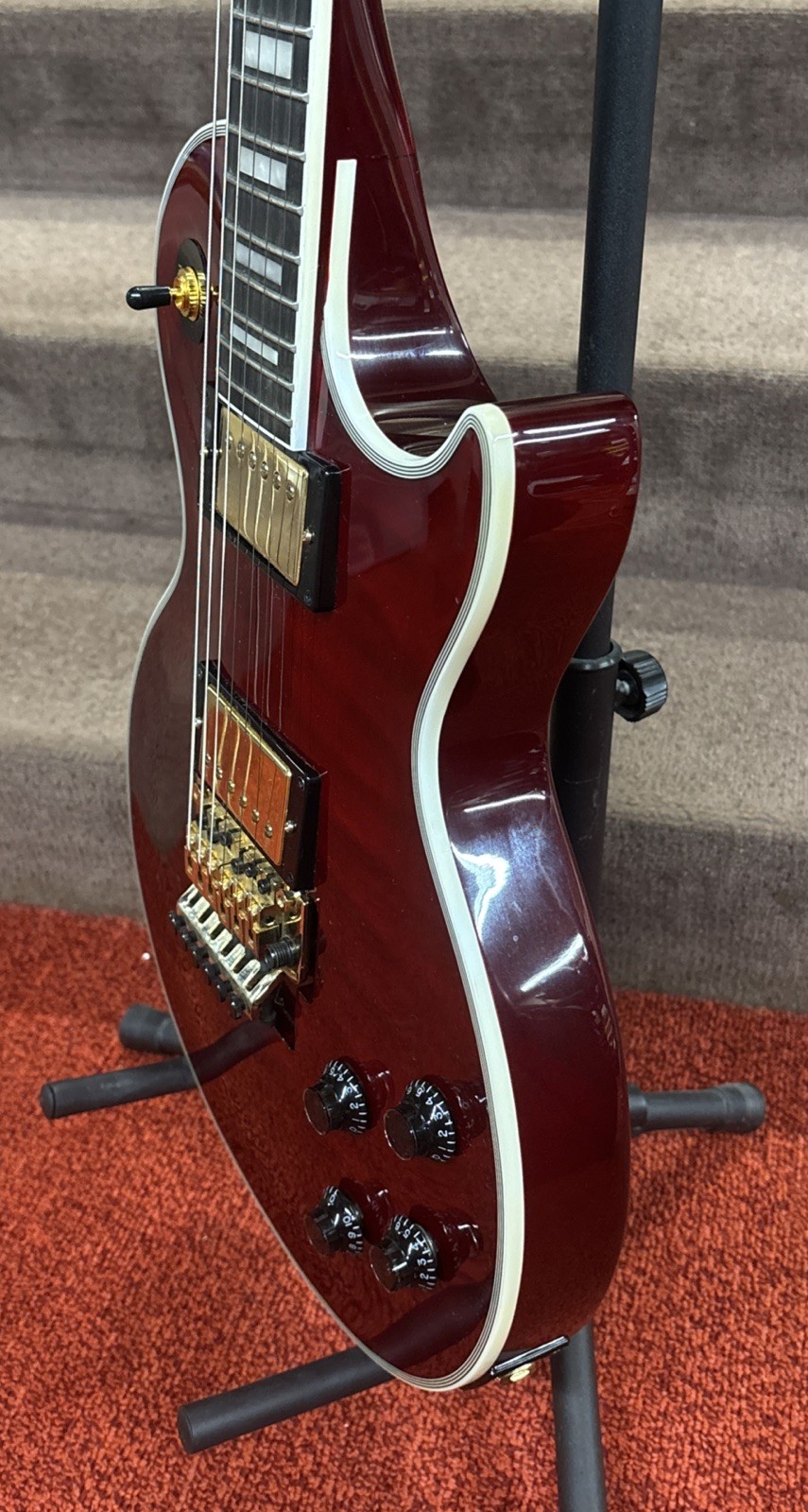 Epiphone Axcess Les Paul Alex Lifeson Signature Electric Guitar W/ HardCase
