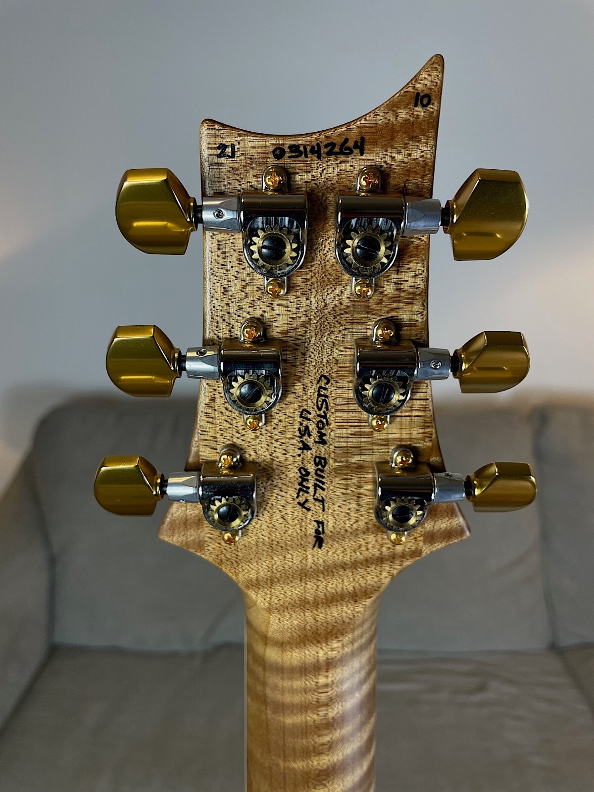 2021 PRS McCarty Singlecut 594 Wood Library “10 Top” Turquoise