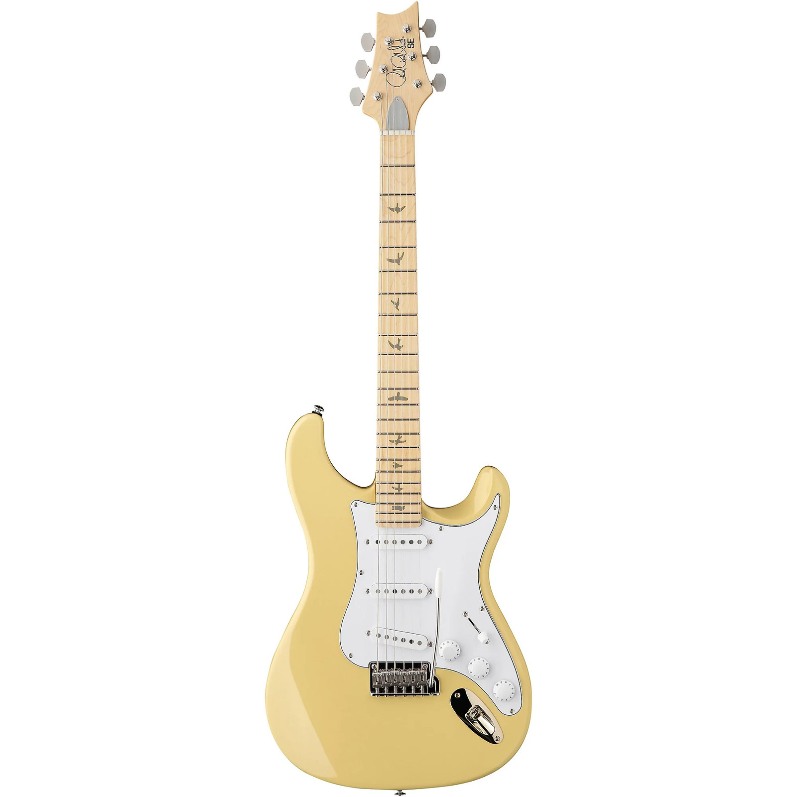 Paul Reed Smith SE Silver Sky Electric Guitar – Moon White