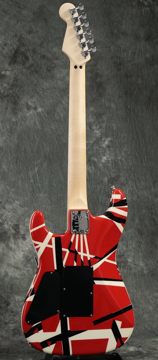 EVH Striped Series Red with Black Stripes Edward Van Halen Signature Model
