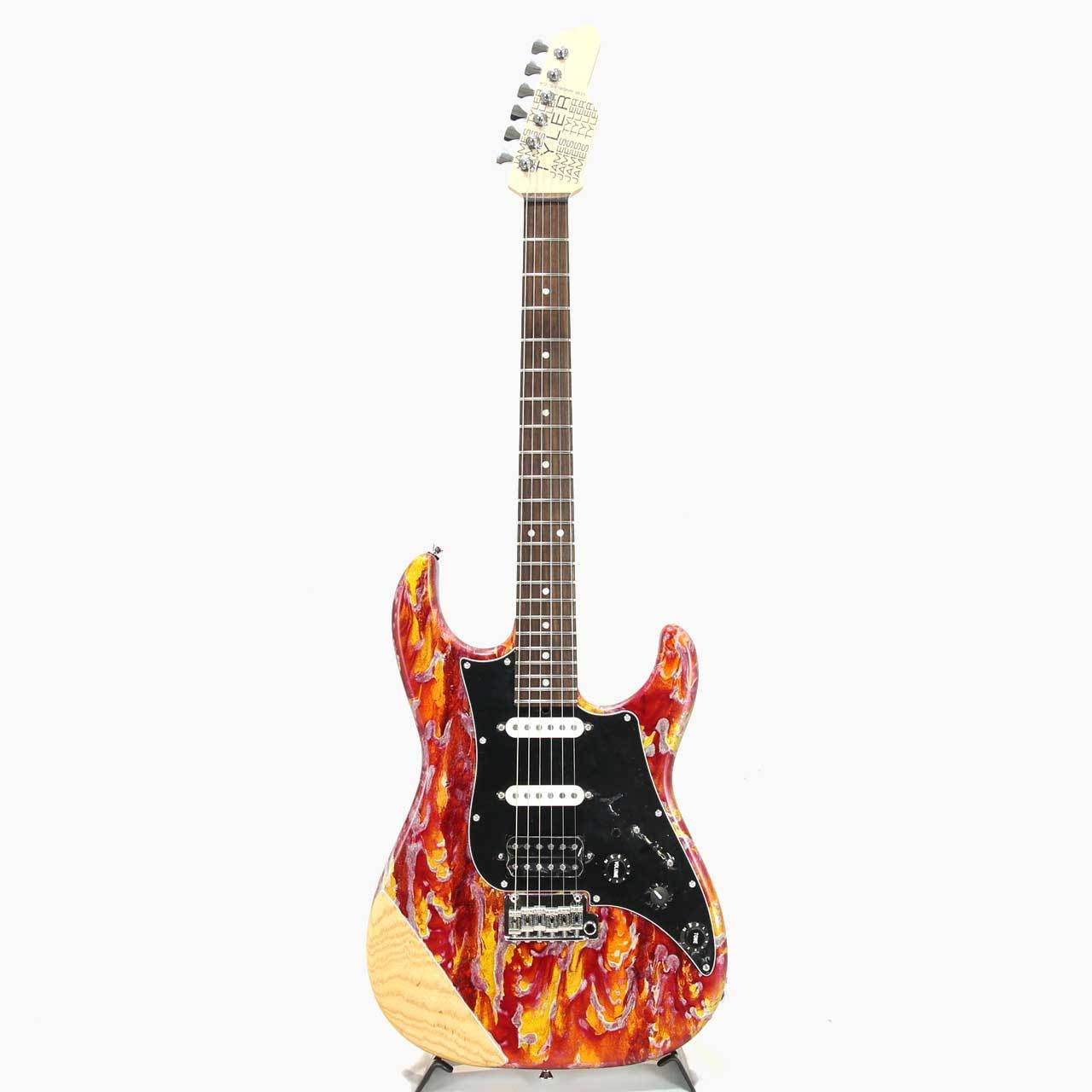 James Tyler Studio Elite Hd Ash / Rosewood Fire Shmear/Semi-Gloss 2023 Safe deli