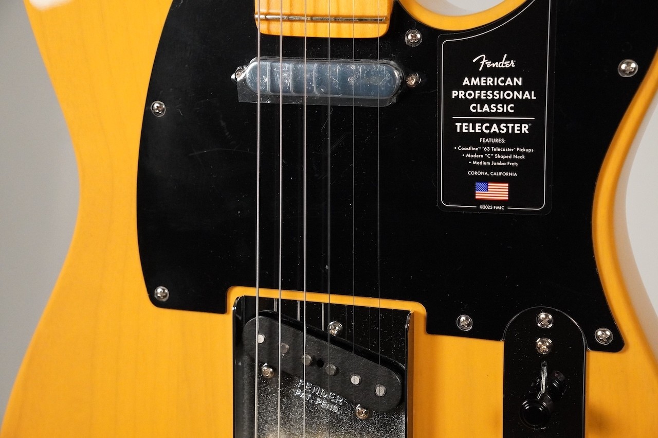 Fender American Professional Classic Telecaster -Butterscotch Blonde- 3.30kg
