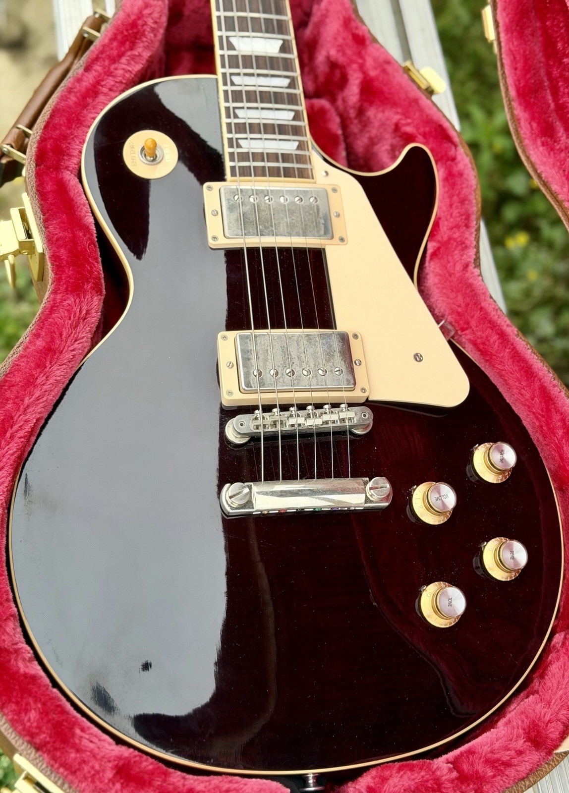 Gibson Les Paul Standard 60s Slim Figured Top – Translucent Oxblood