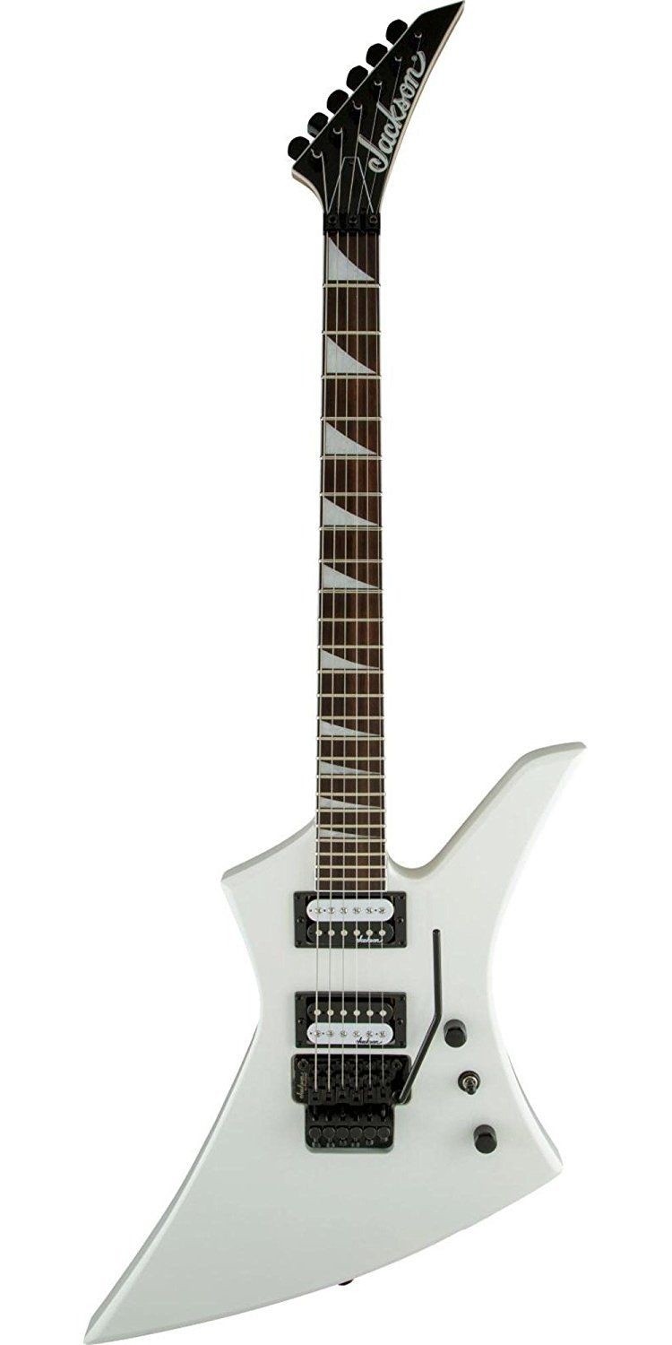 Jackson JS32 KE Kelly Snow White Electric Guitar, Amaranth Fingerboard
