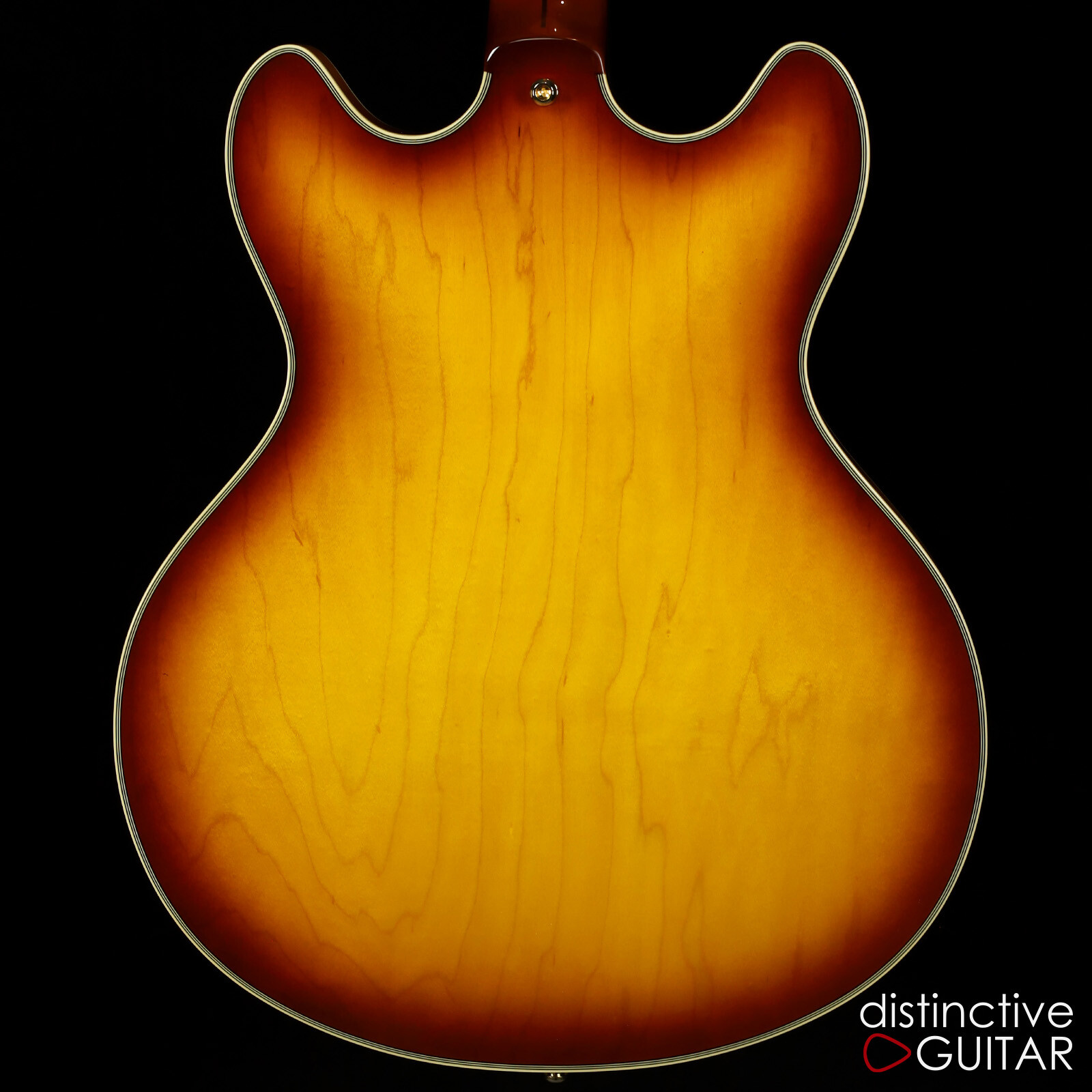 BRAND NEW D’ANGELICO EXCEL DC XT ICED TEA BURST QUILT TOP HH SEMI HOLLOW GUITAR