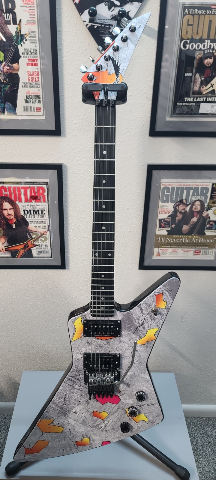 Dean Z Floyd Rose Dime Primal Sledge 25.5 – Floyd Rose Straight Six Tribute