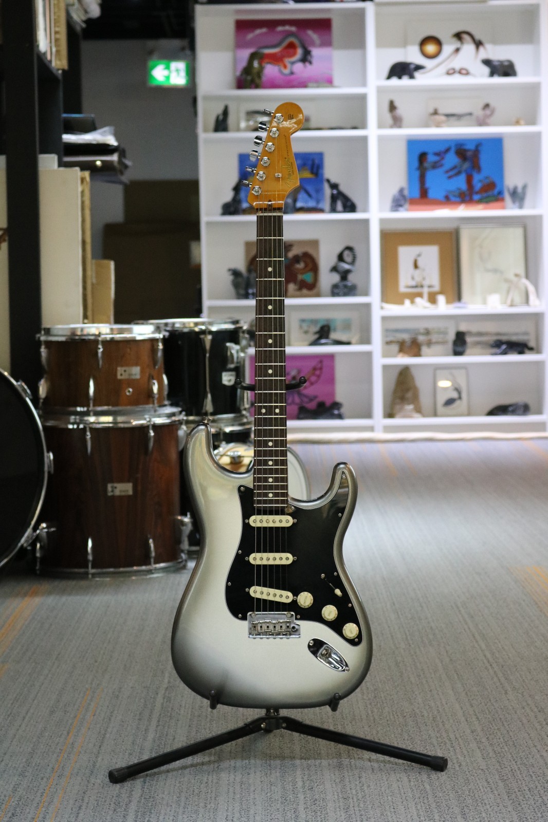 2024 Fender American Professional II Stratocaster Mercury Electric Guitar w/OHSC