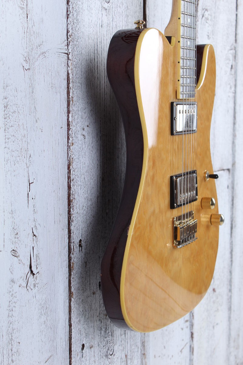 Schecter 2002 Diamond Series PT Elite Electric Guitar Vintage Natural Gloss