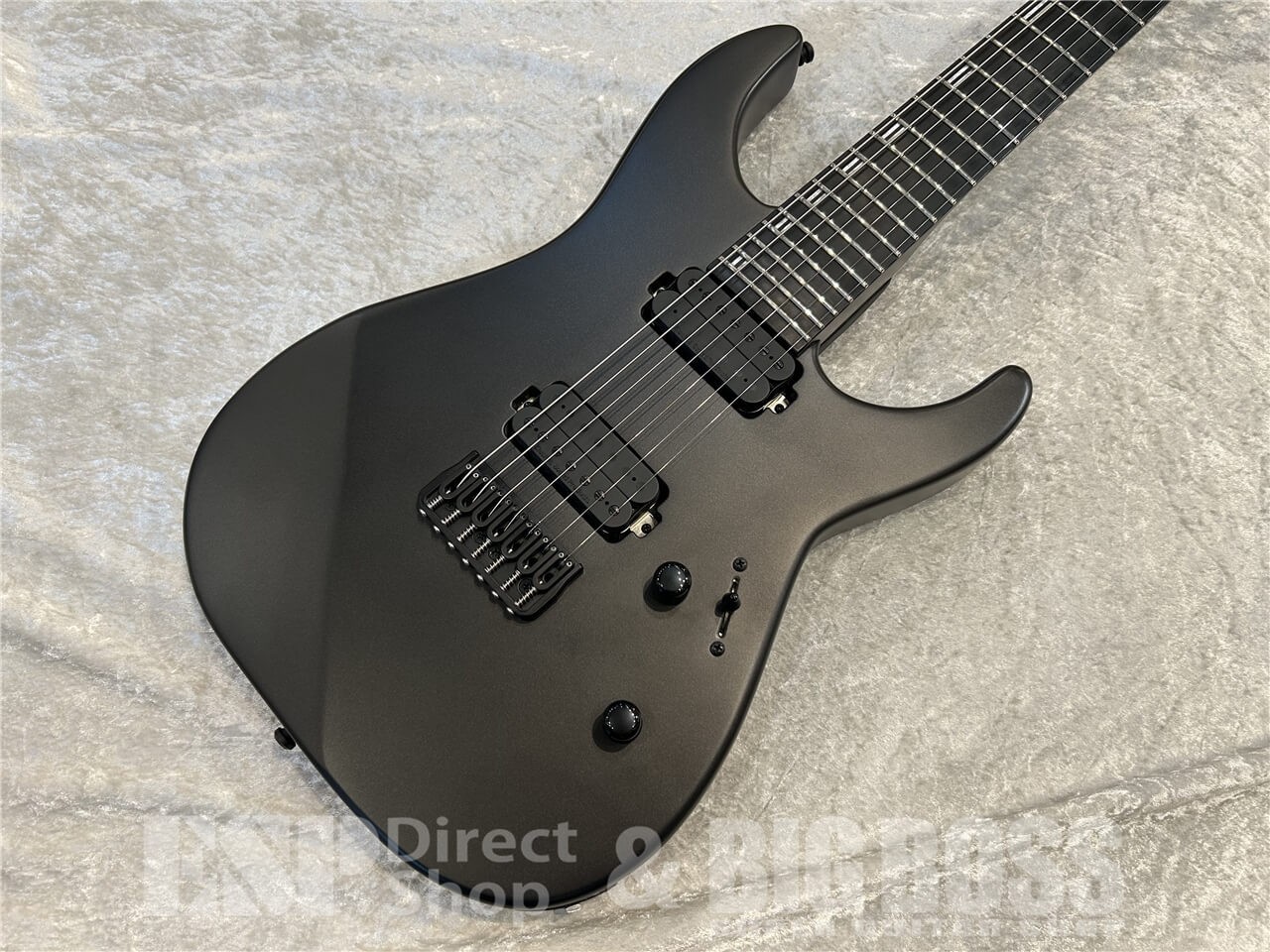Edwards E-M-II-7 Electric Bass Satin Metallic Black Used