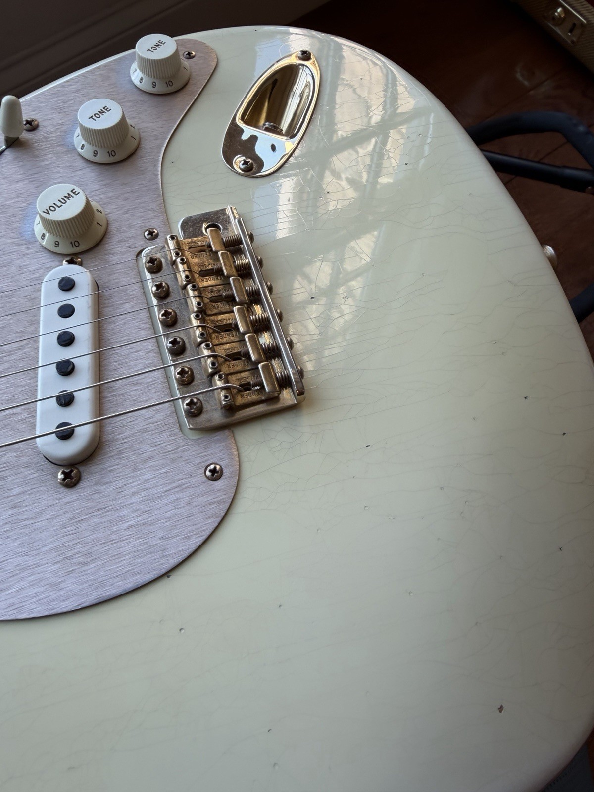 2021 Fender Custom Shop ‘55 Stratocaster Relic – Aged Desert Tan