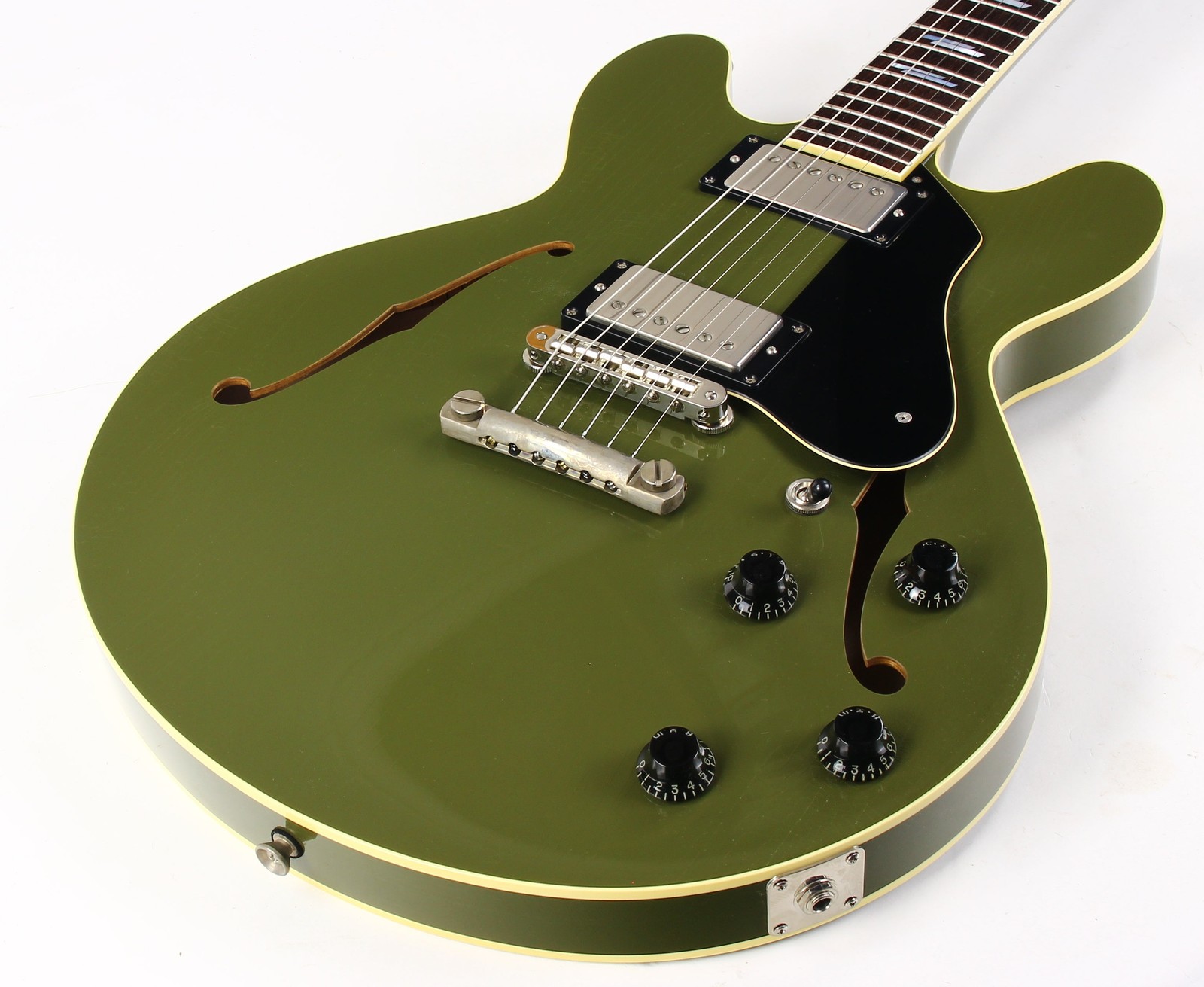 2024 Collings I-35 LC AGED Olive Drab Green | Throbak SLE-101 Plus MXV