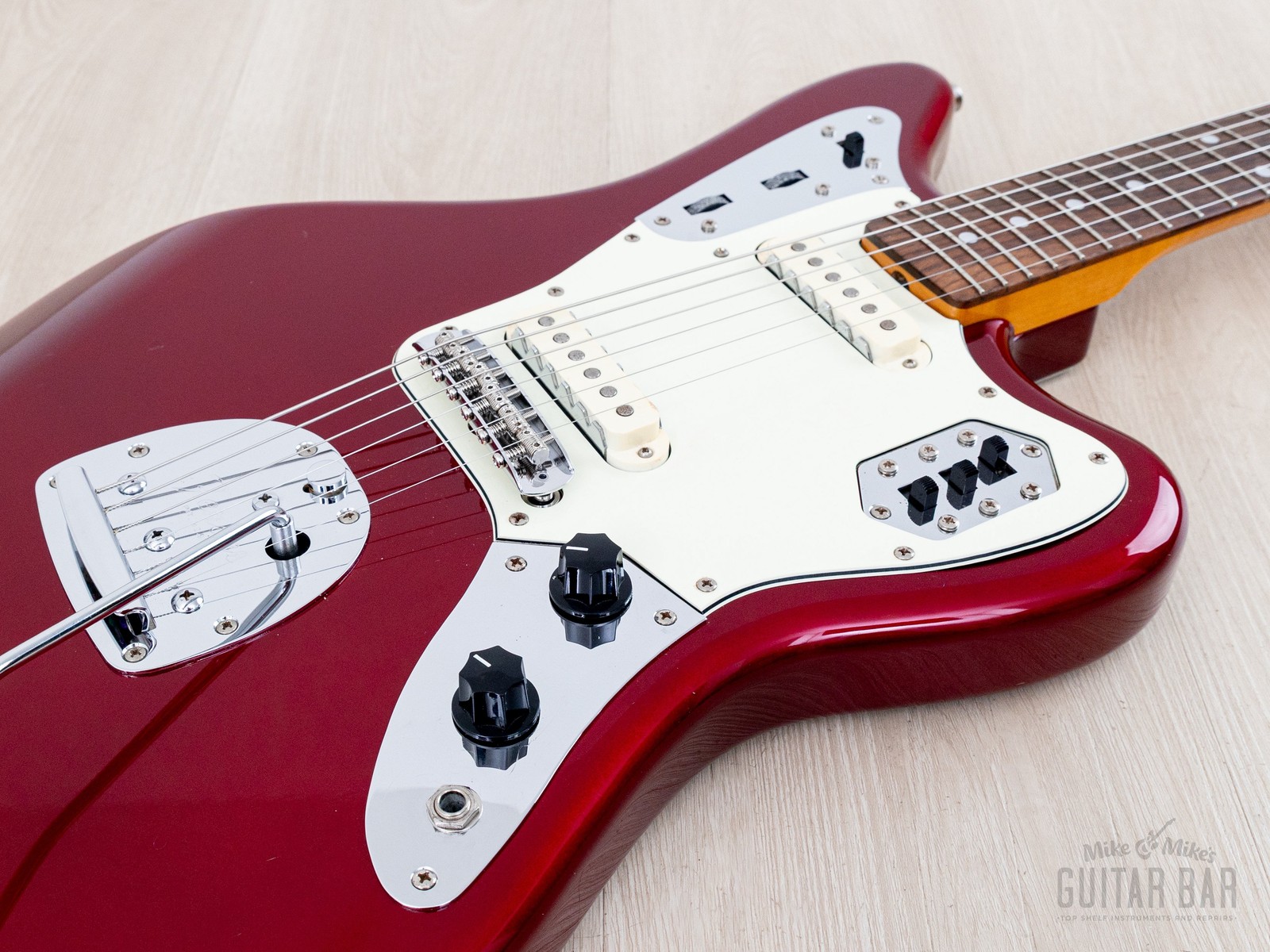 2011 Fender Jaguar ’62 Vintage Reissue JG66/MH Candy Apple Red, Japan MIJ