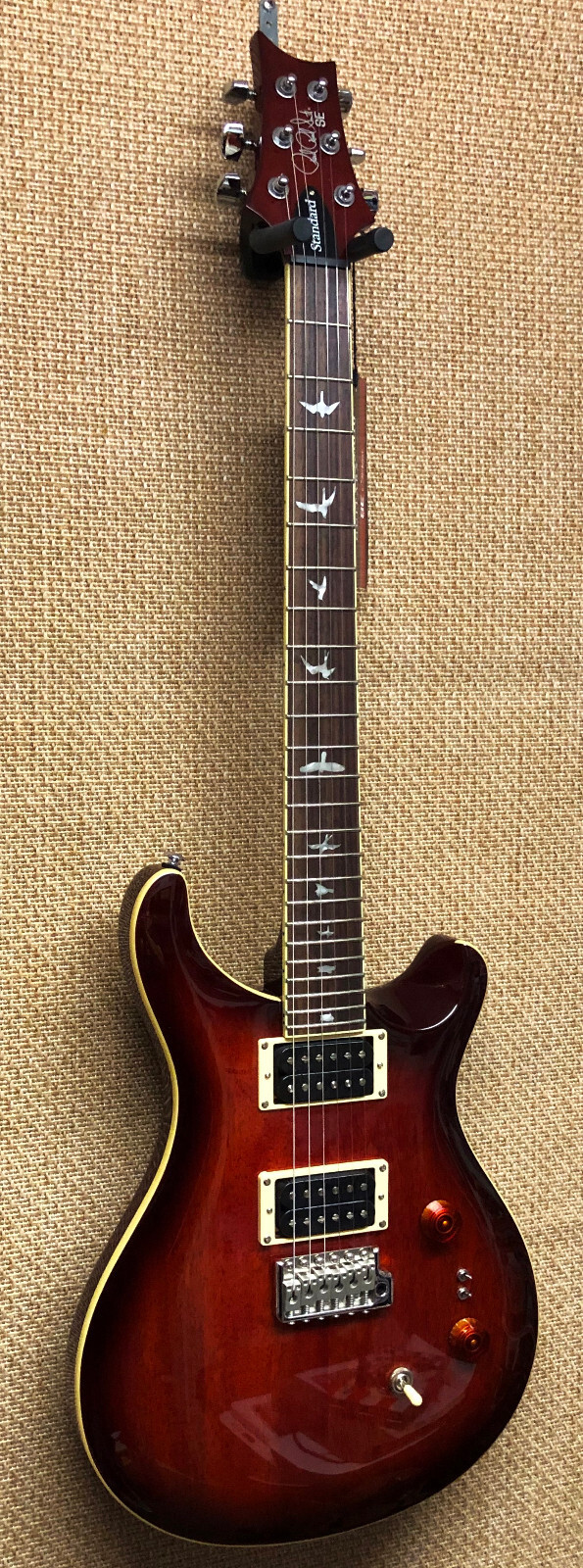 PRS SE Standard 24-08 Electric Guitar Mahogany Body Maple/Rosewood Neck Dk Burst