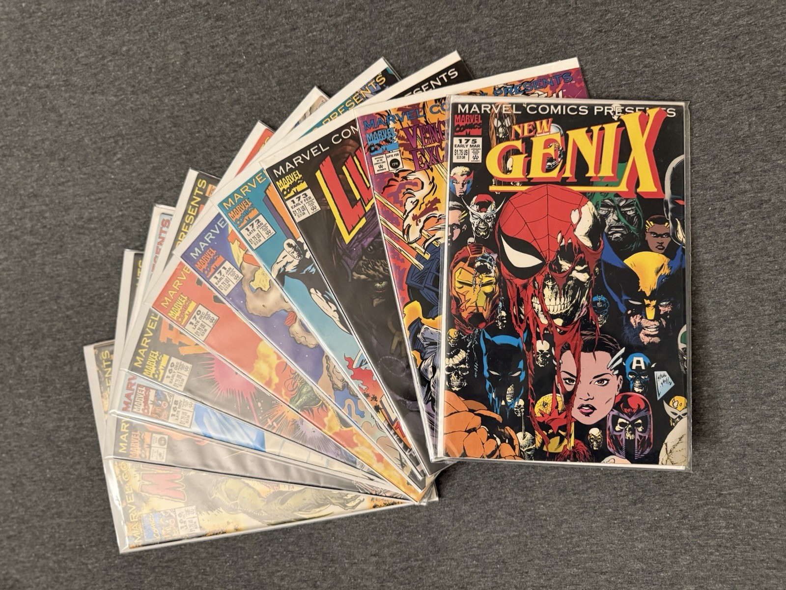 Marvel Comics Presents #1-175 Full Run Lot 1988-1995 Weapon X Wolverine HI GRADE