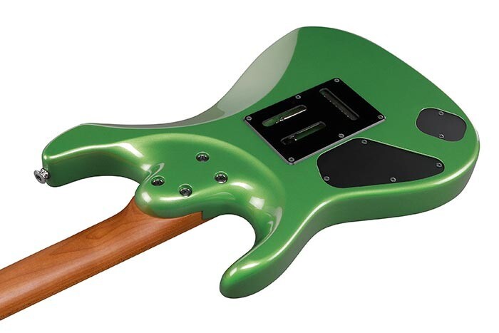 Ibanez AZ2402 Prestige Electric Guitar Apple Green Metallic + Hard Case NEW