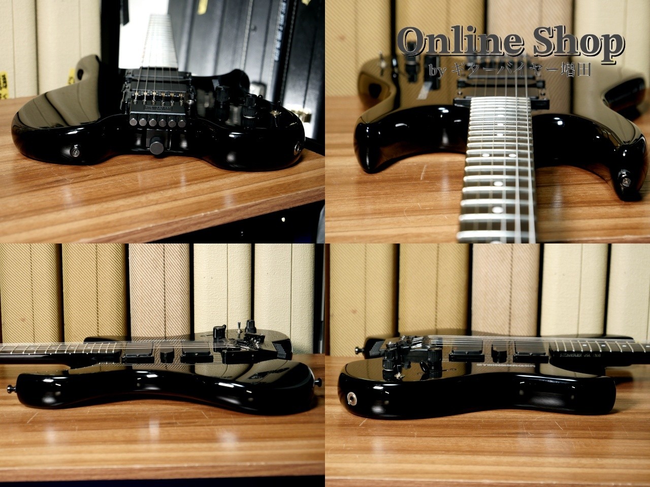 Steinberger Explanation and Demo Video: 1997 Steinberger GM7TA Black