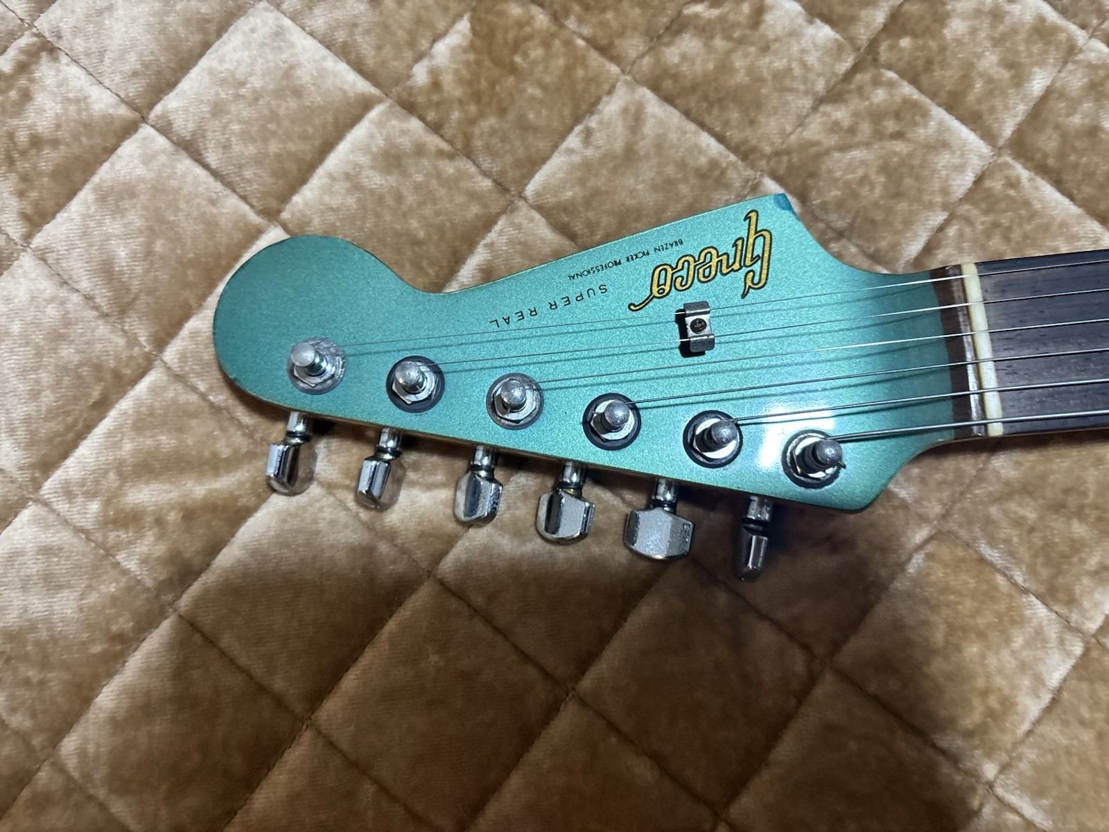 Greco Stratocaster 1981 RH 6-String Solid Body Blue, Rosewood, Hardcase