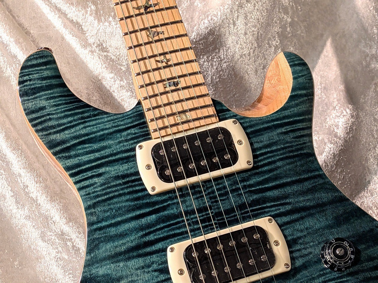 Paul Reed Smith Prs Se Ce24 Maple Top / Fb -Slate Blue – #H066947 *Rf576