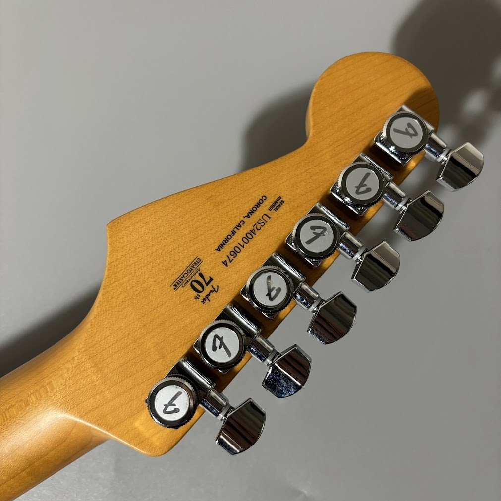 Fender American Ultra II Stratocaster Texas Tea gig bag 3.61kg Electric Guitar