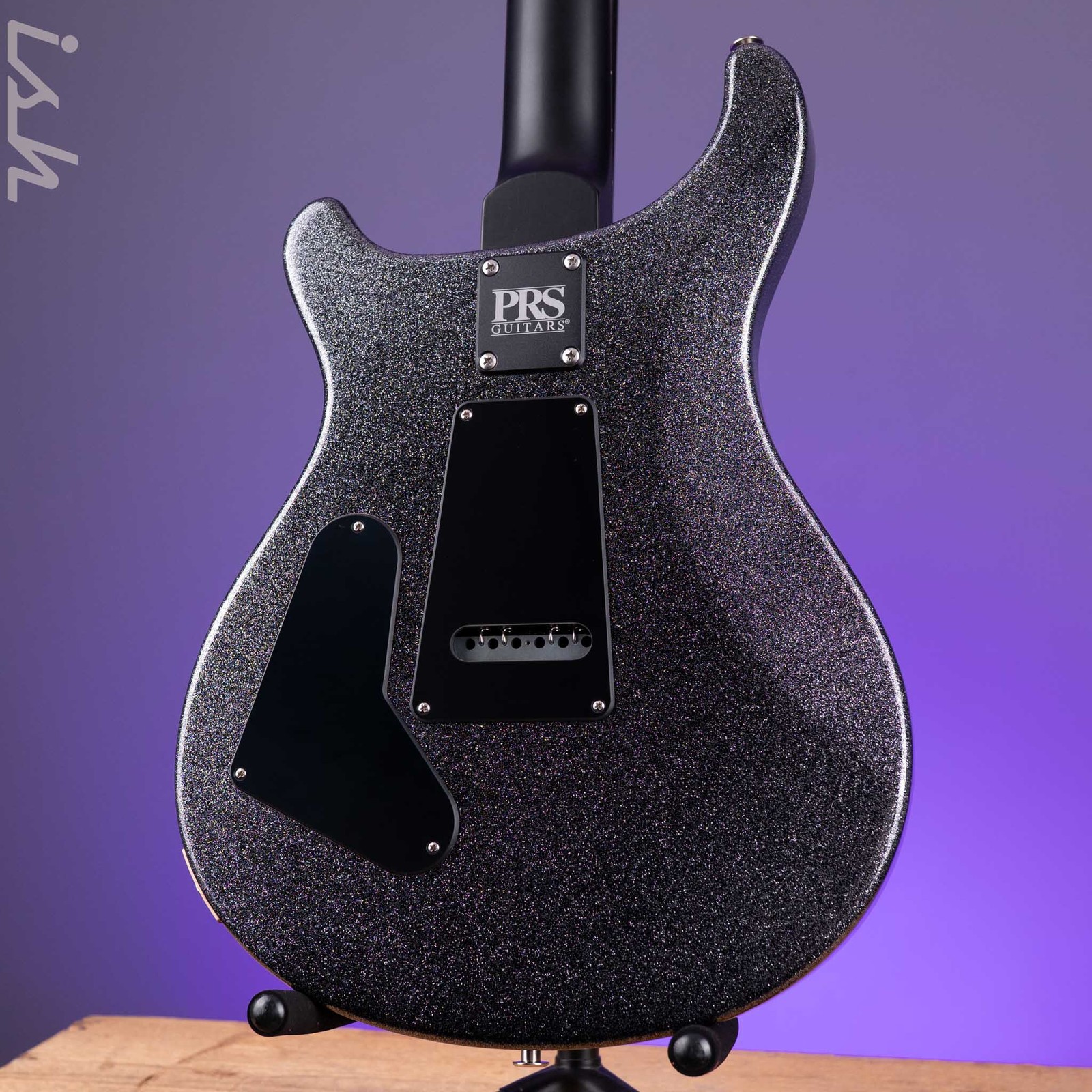 PRS CE 24 Silver Holoflake Sprayer’s Choice w/ Black Satin Neck