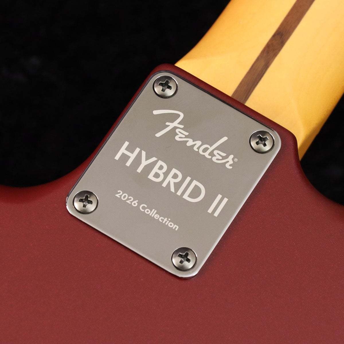 Fender MIJ Hybrid II 2026 Collection Jazzmaster Rosewood Matte Inferno Red 3.57k